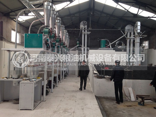 10噸級石磨面粉機組