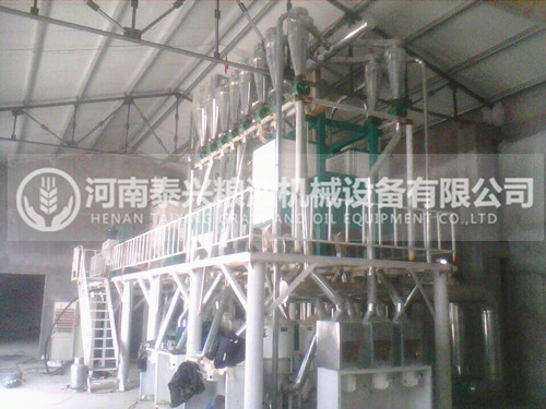 30噸級玉米脫皮制粉制糝機組